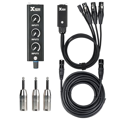 Amazon | Xvive エックスバイブ PX Portable 3-Channel Personal Mixer